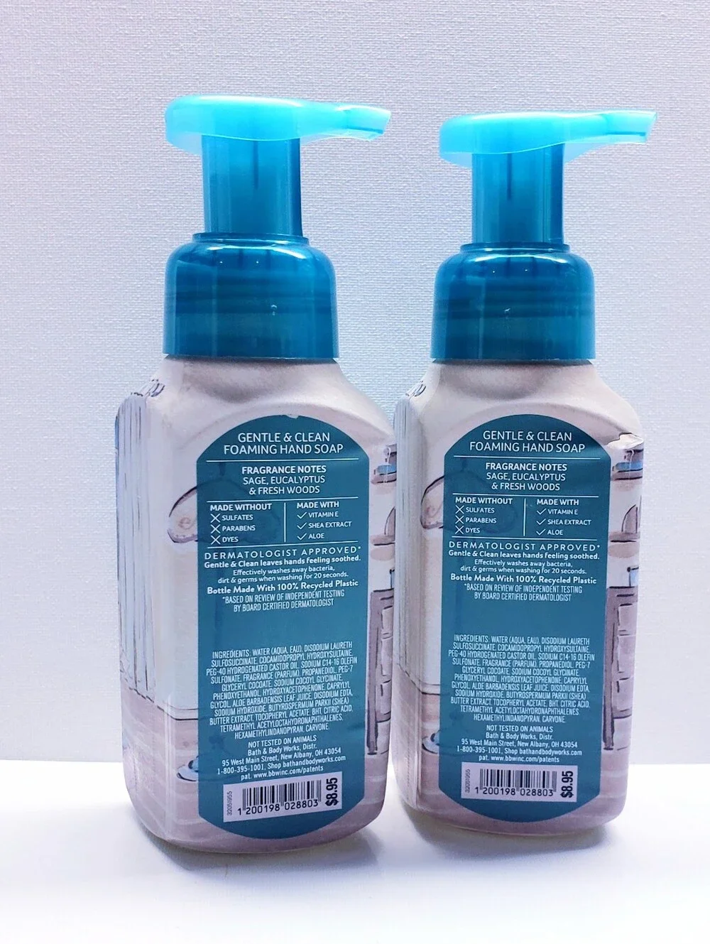 Bath & Body Works SWEATER WEATHER Gentle Foaming Hand Soap, 8.75 fl oz (2 pcs)